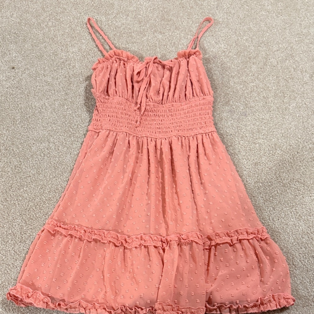 Trixxi Coral Mini Dress